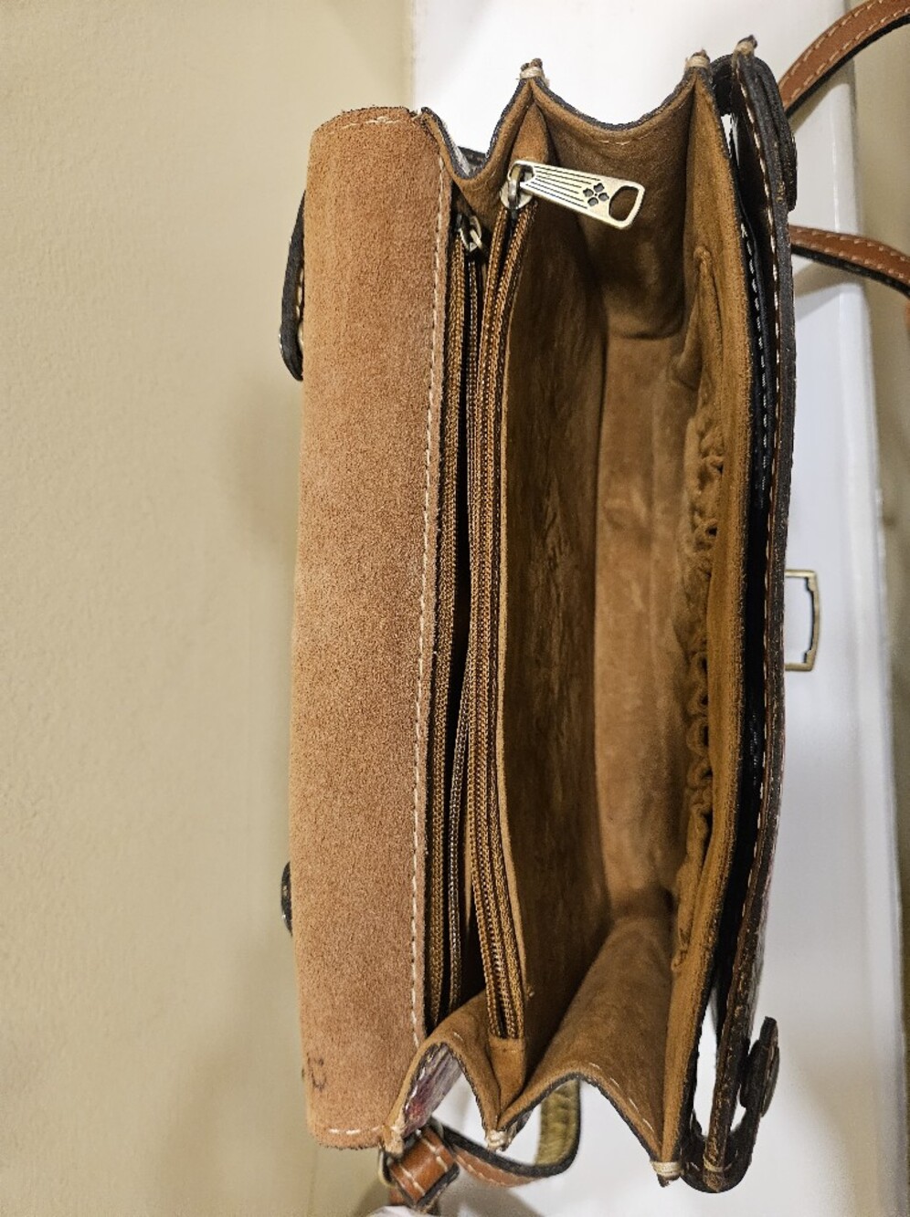 Patricia Nash Vintage Italian Paisley Crossbody Bag - Picture 9 of 13